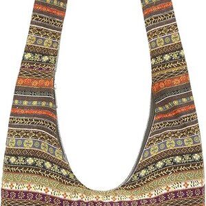 Women Shoulder Handbags Fashion canvas Hippie Crossbody Bags Bohemian Animal Pri